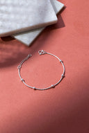 Elayna Silver Anklet