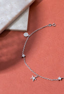 Roseanne Silver Anklet