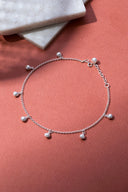 Fiora Silver Anklet