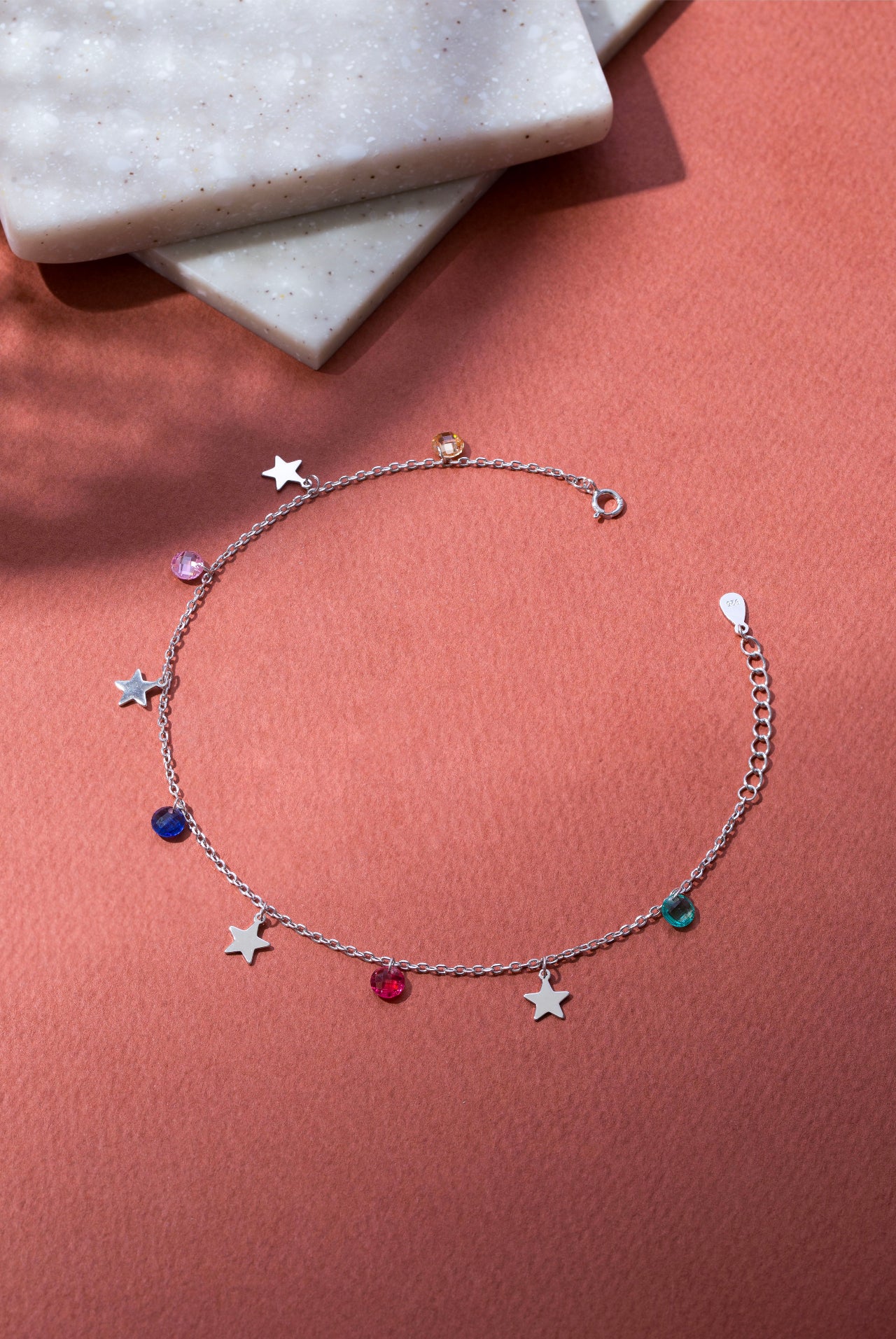 anklets for women sterling silver