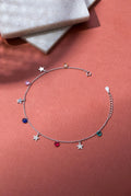 Neriah Silver Anklet