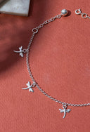 Kylea Silver Anklet
