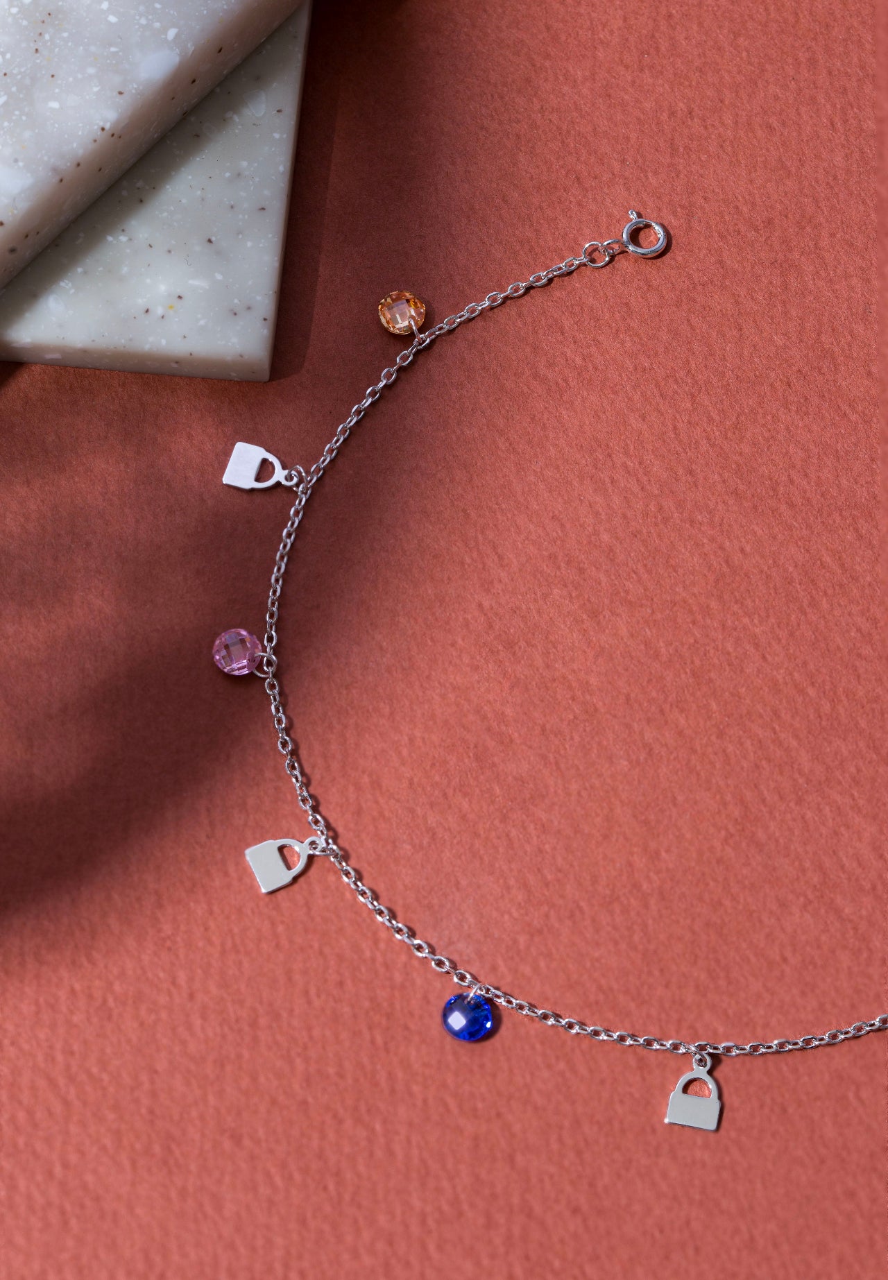 anklets for women sterling silver