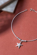 Cari Silver Anklet