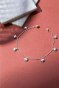 Elea Silver Anklet