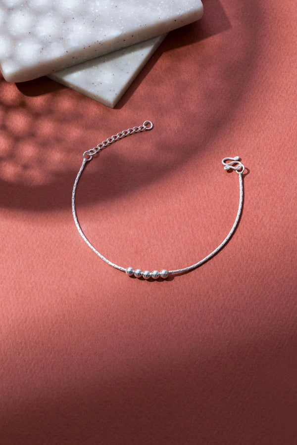 Kana Silver Anklet