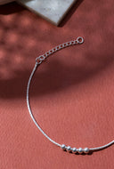 Kana Silver Anklet