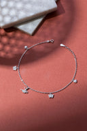Eviana Silver Anklet