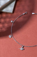 anklets for women sterling silver