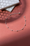 Elisa Silver Anklet