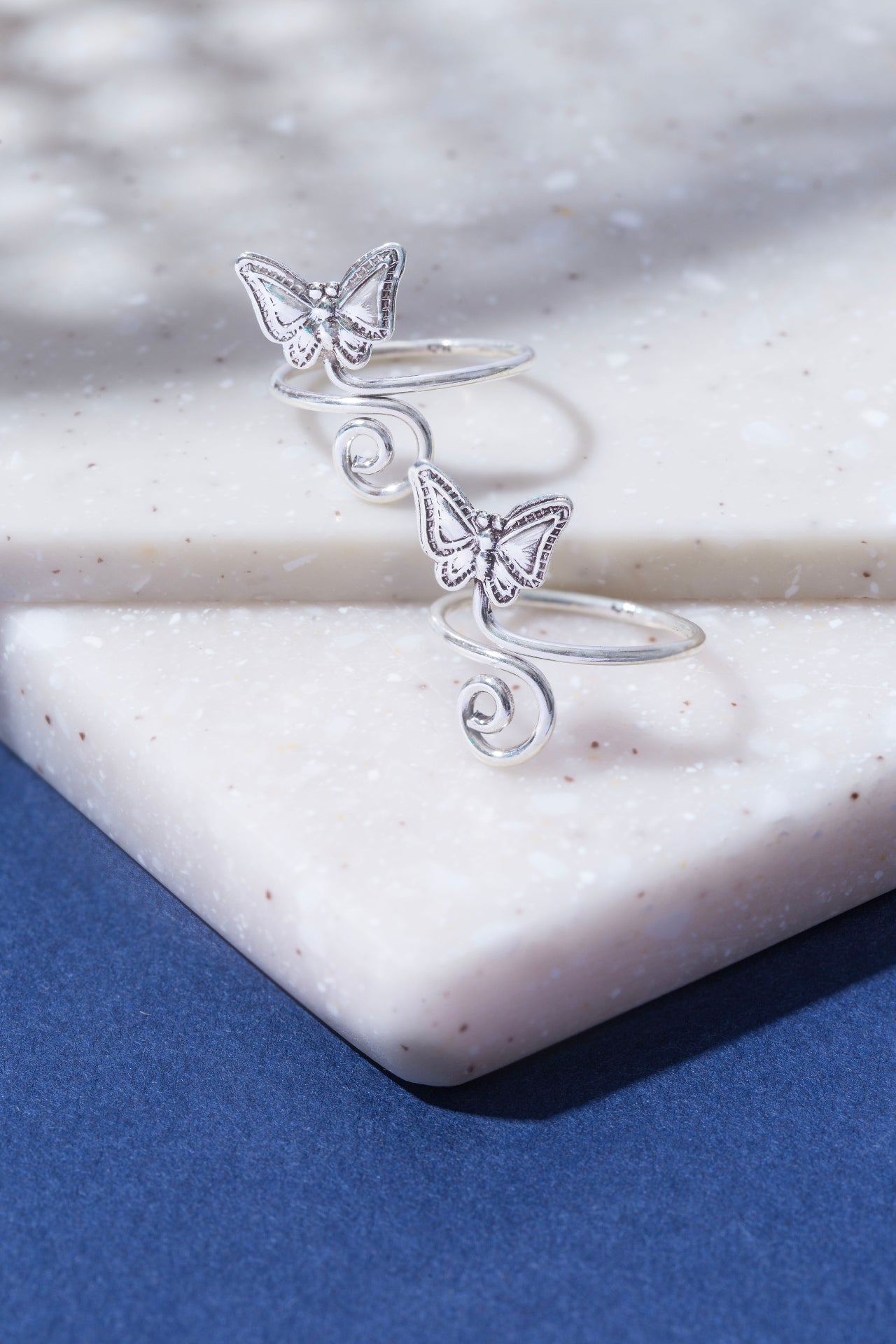 silver toe ring for women
