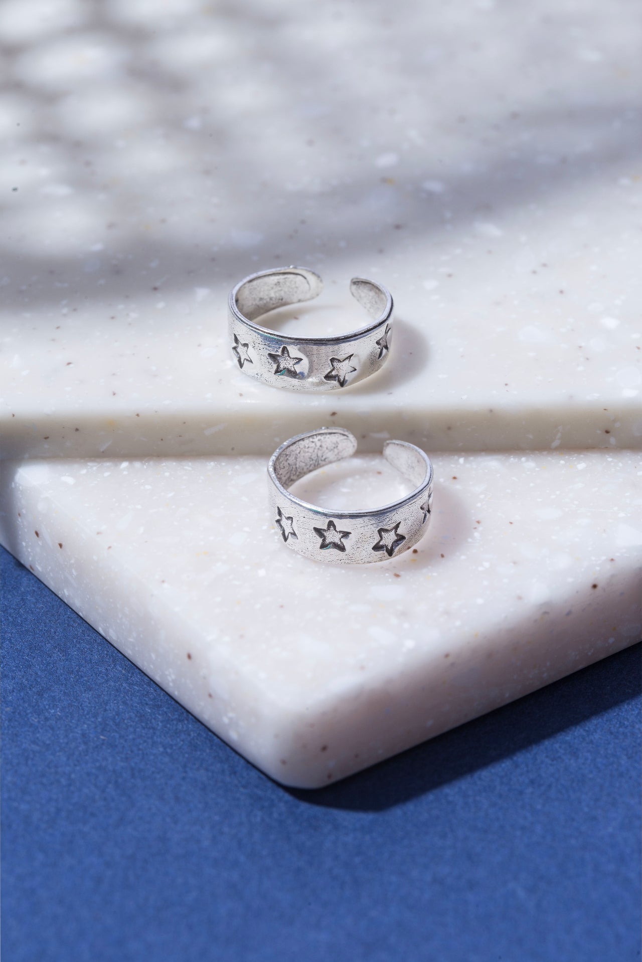 silver toe ring for women
