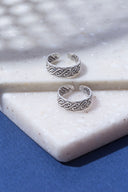 silver toe ring for women