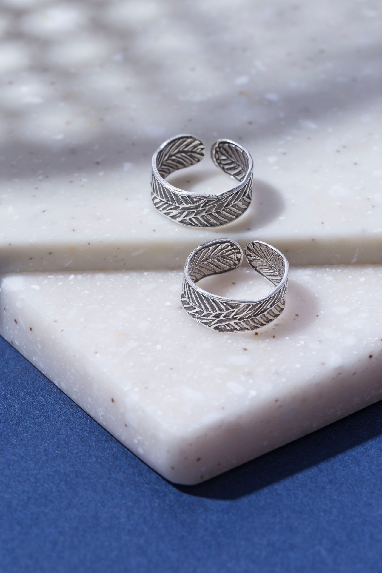 silver toe ring for women