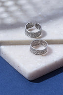 Fern Haven Silver Toe Ring