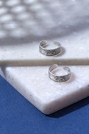 silver toe ring for women