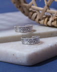 silver toe ring for women