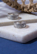silver toe ring for women