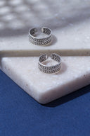 silver toe ring for women