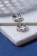 silver toe ring for women
