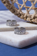 silver toe ring for women