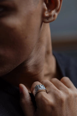 Maximus Men’s Silver Ring Parman