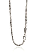 Mystic Weave Men's Silver Chain