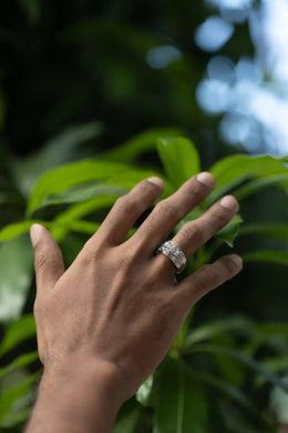 Nexus Men’s Silver Ring Parman