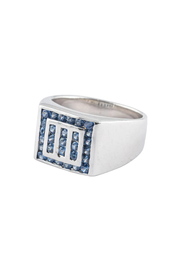 Oceanic Men’s Silver Ring