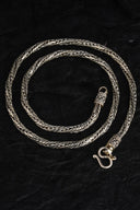 Onyx Coil Silver Chain