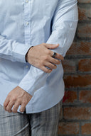 Imperio Black Men’s Silver  Ring
