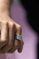 Optimus Men’s Silver Ring