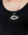 Code Loyal Silver Pendant