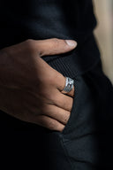 Romulus Men’s Silver Ring