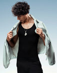 Punchline Silver Pendant