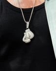 Punchline Silver Pendant