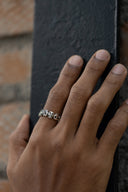 Skullband Men’s Silver Ring