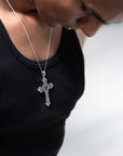 ‘Cross My Heart’ Men’s Silver Pendant