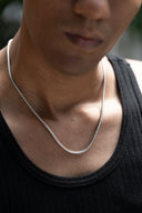 Hector Men’s Silver Snake Chain