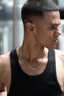 Hector Men’s Silver Snake Chain