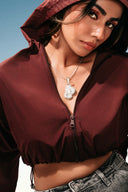 Punchline Silver Pendant