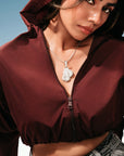 Punchline Silver Pendant