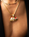 Ride or Die Silver Pendant