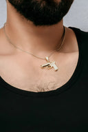 Trigger Silver Pendant