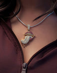 Slay SZN Silver Pendant