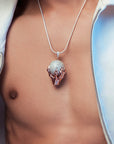 Power Orb Silver Pendant