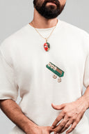 Webbed Out Silver Pendant