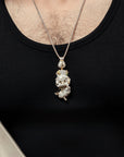 Drip Dynasty Silver Pendant