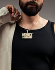 Money on My Mind Silver Pendant