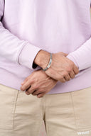 Sterling silver bracelets for men